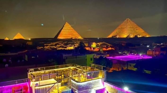 Topaz Pyramids View Inn Kafret el-Gabal Eksteriør billede