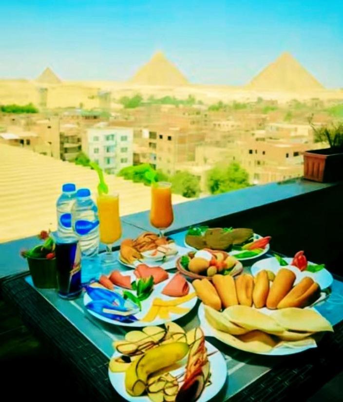 Topaz Pyramids View Inn Kafret el-Gabal Eksteriør billede